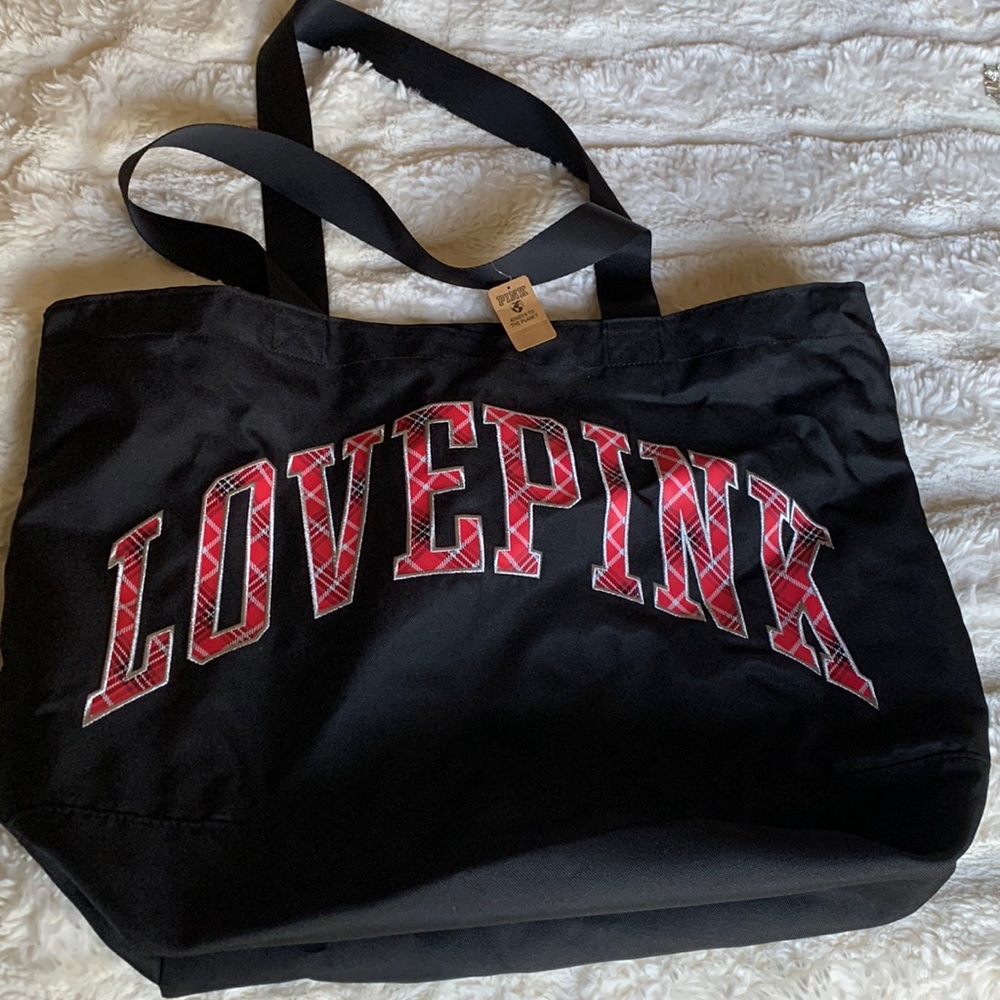 NEW Victorias Secret Pink Bag with Zipper